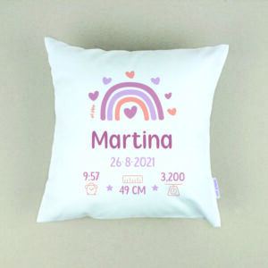 cojin datos de nacimiento