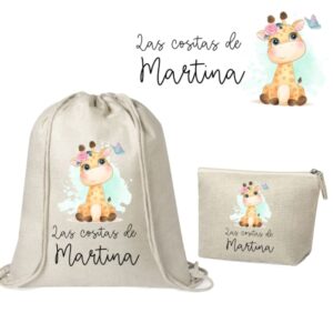 pack mochila y neceser