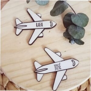 marcasitios con imán avión