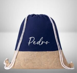 mochila cuerdas yute