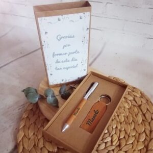 set boli y llavero fez